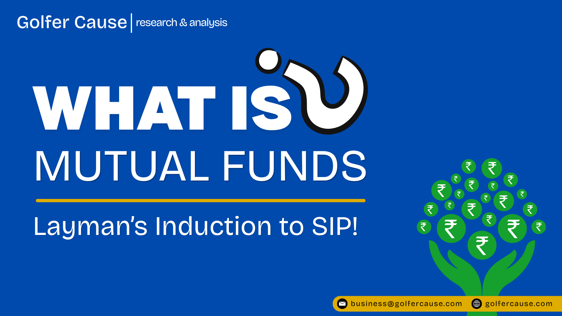 What is Mutual Funds? Layman’s Induction to SIP!